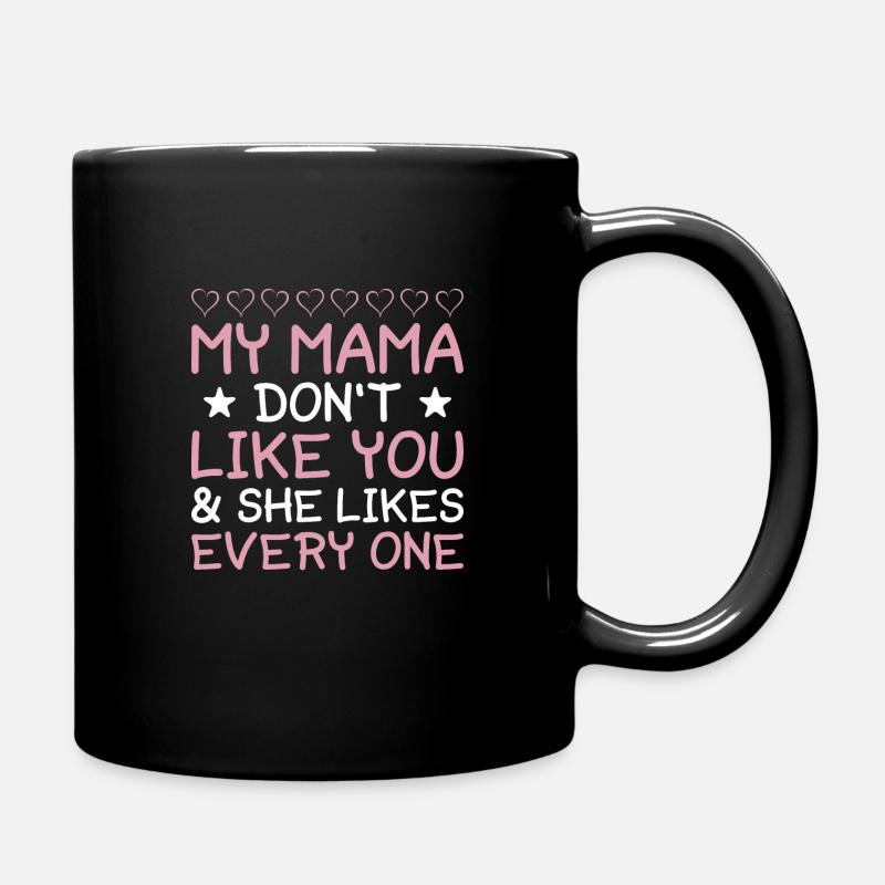 Maman Mère Fête des Mères Disant - Mug uni - noir