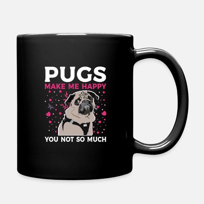 Carlin Carlin Carlins Carlins Amateurs de chiens - Mug uni - noir
