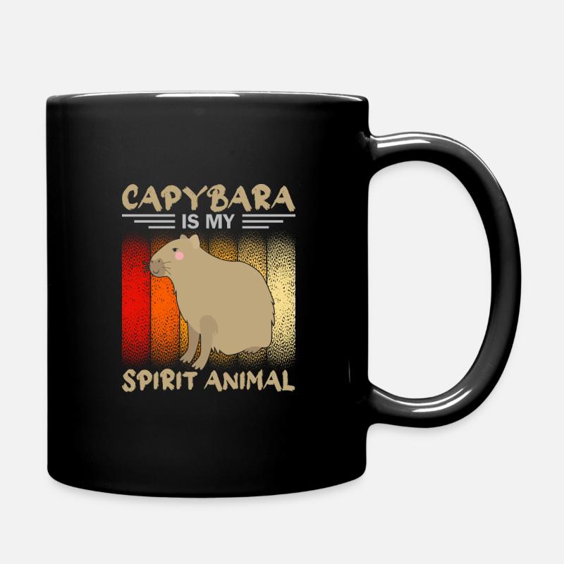 Capybara Rongeur Capybara Capybara - Mug uni - noir