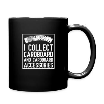 Jeu de cartes Card Player Poker - Mug uni - noir - Droite