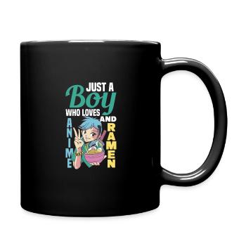 Ramen Anime Japan Noodles Japanese Food - Full Colour Mug - black - Right