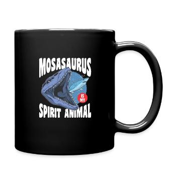 Biologiste marin Mosasaurus Temps Dinosaure - Mug uni - noir - Droite