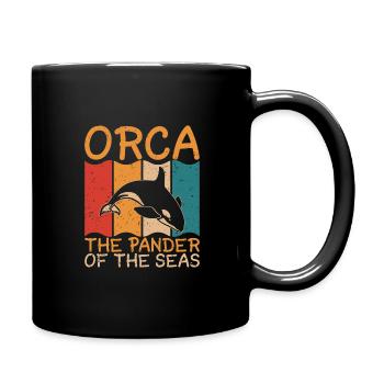 Orque Biologiste marin Épaulard épaulard - Mug uni - noir - Droite