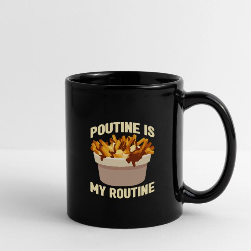 Poutine Canada Spécialité de restauration rapide Mug uni