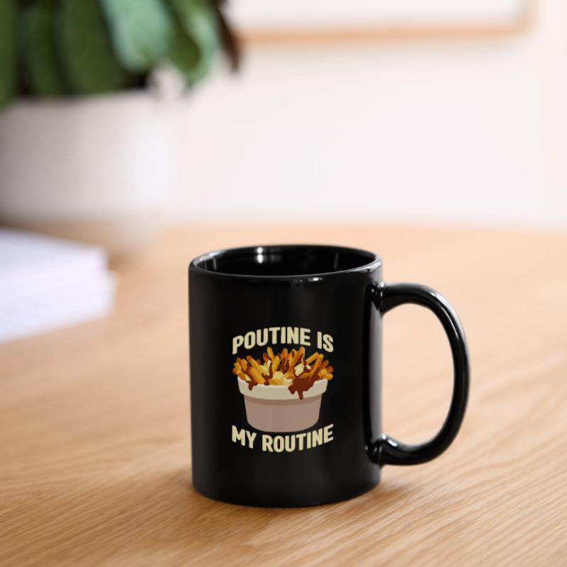 Poutine Canada Spécialité de restauration rapide Mug uni