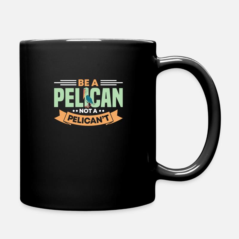 Pélican Pas un Pélican Pélican - Mug uni - noir
