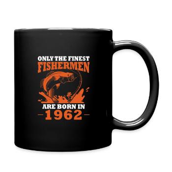 Né en 1962 Pêche Pêcheurs Pêcheurs Pêche - Mug uni - noir - Droite