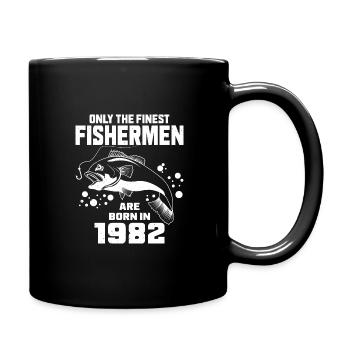 Né en 1962 Pêche Pêcheurs Pêcheurs Pêche - Mug uni - noir - Droite