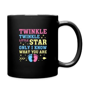 Twinkle Twinkle Little Star sexual partner - Full Colour Mug - black - Right