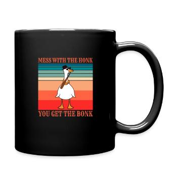 Geese Fair Goose Gift - Full Colour Mug - black - Right
