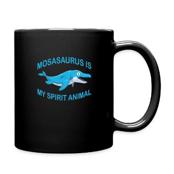 Biologiste marin Mosasaurus Time Dinosaur - Mug uni - noir - Droite