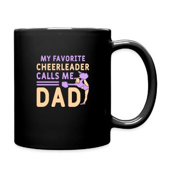 Cheerleader Cheerleading Gymnastique Danseuse - Mug uni - noir - Droite