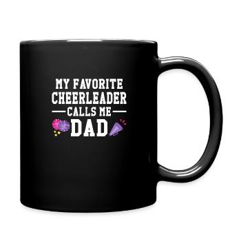 Cheerleader Cheerleading Gymnastique Danseuse - Mug uni - noir - Droite