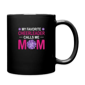 Cheerleader Cheerleading Gymnastique Danseuse - Mug uni - noir - Droite