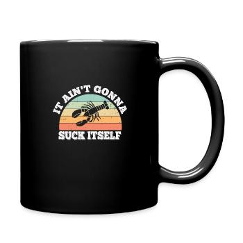 Eh bien, il ne se procurera pas d’écrevisses épineuses - Mug uni - noir - Droite