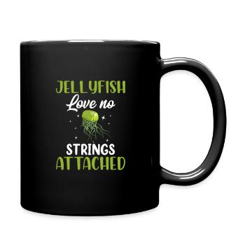 Méduse Méduse Océan Créatures Marines Motif - Mug uni - noir - Droite