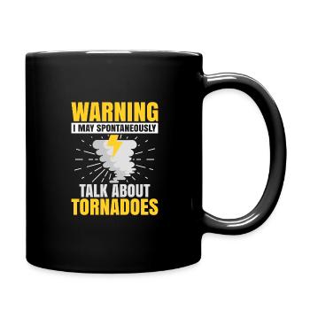 Météorologue de tempête Tornado Twister Citation - Mug uni - noir - Droite