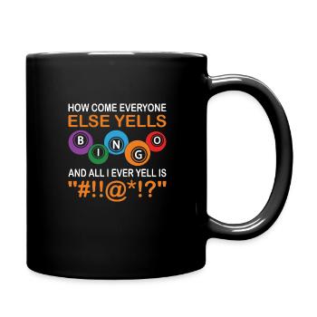 Bingo Bingo Player Retirement Home Bingo Party - Mug uni - noir - Droite