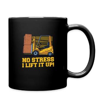 Conducteur de chariot élévateur de fourche Conducteur de chariot élévateur - Mug uni - noir - Droite