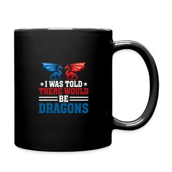 That there would be Dragon Renaissance Fair - Full Colour Mug - black - Right