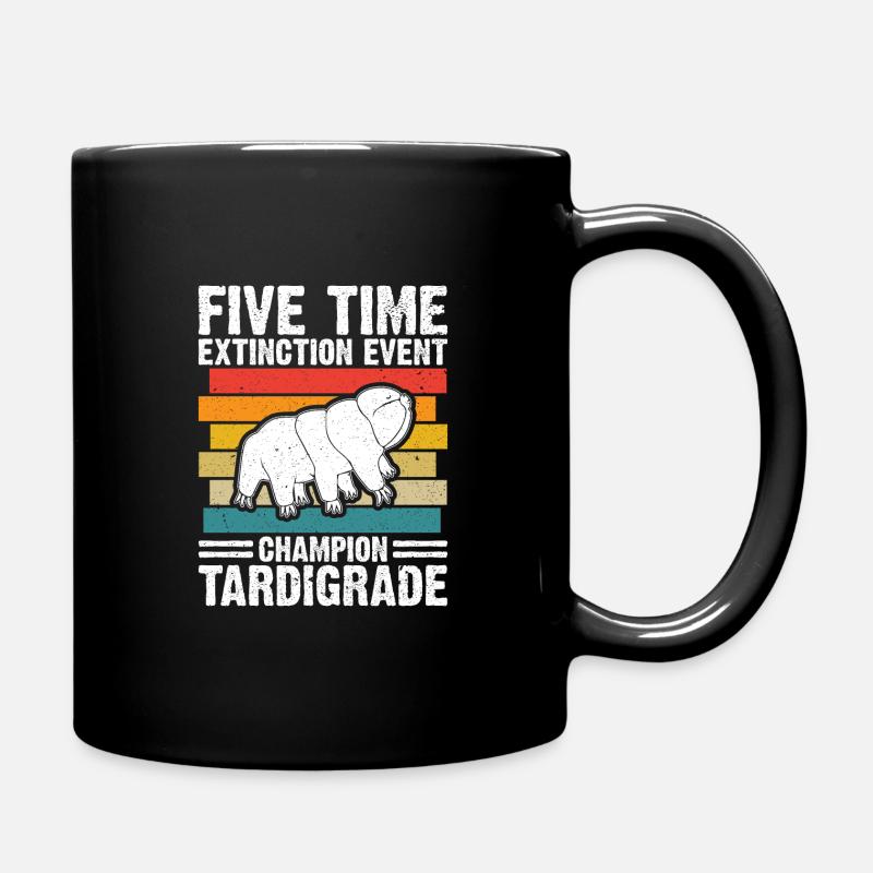 Mikrobiologie -Biologe Geschenk Bärtierchen - Tasse einfarbig - Schwarz