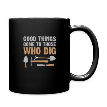 Archaeology for Men, Women, Anthropology - Full Colour Mug - black - Right