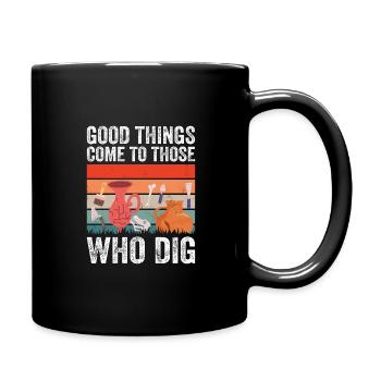 Archaeology for Men, Women, Anthropology - Full Colour Mug - black - Right