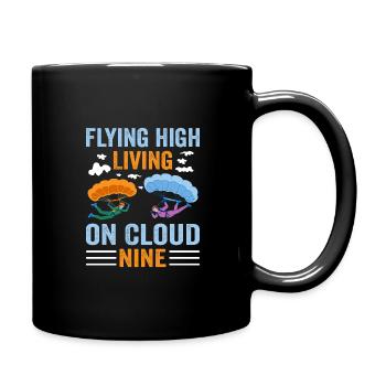 Parachutisme Parachutisme - Mug uni - noir - Droite