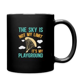 Parachutisme Parachutisme - Mug uni - noir - Droite