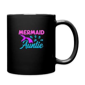 Tante Sirène Drôle Tante Femmes - Mug uni - noir - Droite