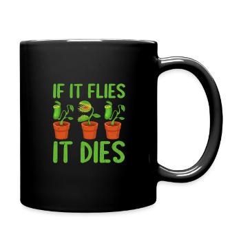 Awesome Day Get More Carnivorous Plants - Full Colour Mug - black - Right