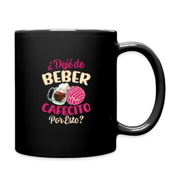 Spanish Concha design by Cafecito for - Full Colour Mug - black - Right