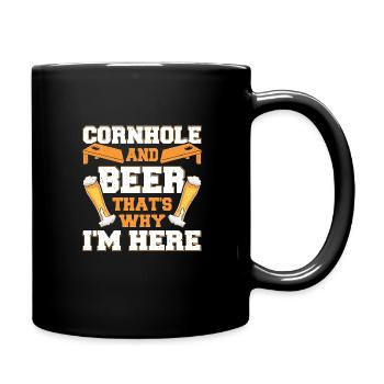 Hot Dog Costume Camping Outfit - Full Colour Mug - black - Right