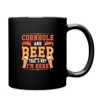 Hot Dog Costume Camping Outfit - Full Colour Mug - black - Right