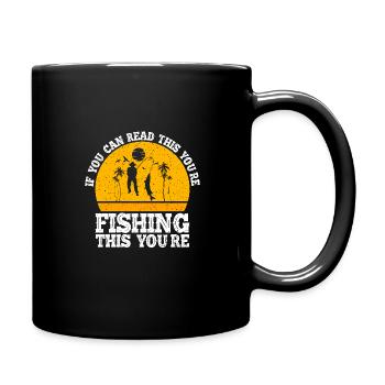Fishermen Fishing Anglers Sport Anglers - Full Colour Mug - black - Right