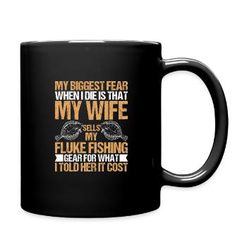 Fishermen Fishing Anglers Sport Anglers - Full Colour Mug - black - Right