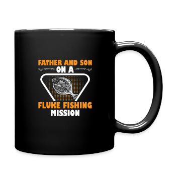 Fishermen Fishing Anglers Sport Anglers - Full Colour Mug - black - Right