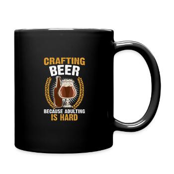 Brassage de la bière pour les amateurs de bière - Mug uni - noir - Droite