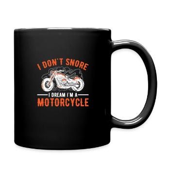 Motorcycle Motorcyclist Men Motorcycle - Full Colour Mug - black - Right