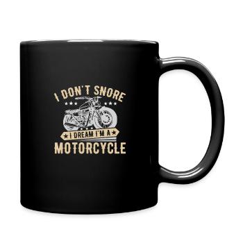 Motorcycle Motorcyclist Men Motorcycle - Full Colour Mug - black - Right