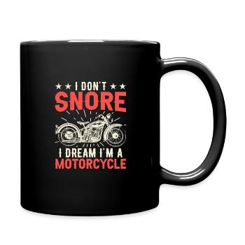 Motorcycle Motorcyclist Men Motorcycle - Full Colour Mug - black - Right