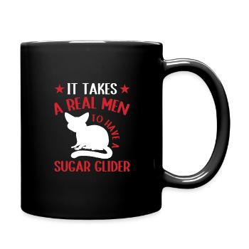 Sugar glider - Full Colour Mug - black - Right