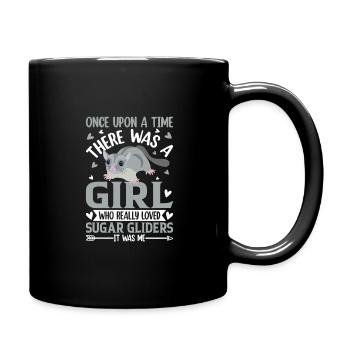 Sugar glider - Full Colour Mug - black - Right