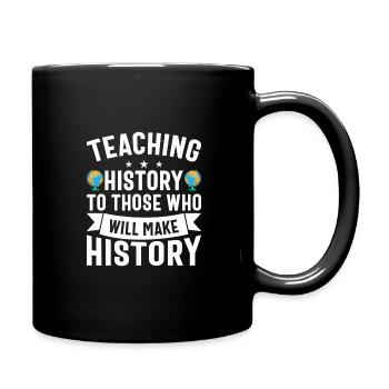 Appréciation du professeur d’histoire Cours d’histoire - Mug uni - noir - Droite