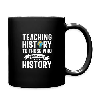 Appréciation du professeur d’histoire Cours d’histoire - Mug uni - noir - Droite