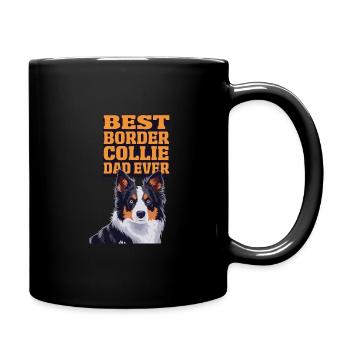 Border Collie Propriétaire de chien pour les amoureux des chiens - Mug uni - noir - Droite