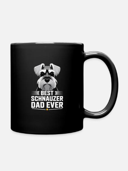 Schnauzer Propriétaire de chien Schnauzer géant - Mug uni - noir