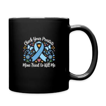Vérifier votre cancer de la prostate - Mug uni - noir - Droite
