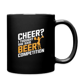 Un père normal, un athlète plus cool - Mug uni - noir - Droite