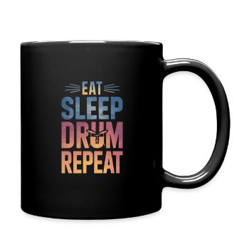 Drums Drummers Drummers - Full Colour Mug - black - Right